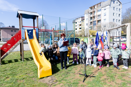 ODPRTJE DVEH  OTROŠKIH IGRIŠČ V KOŠANI 6.3.2026 - Valter Leban-0529